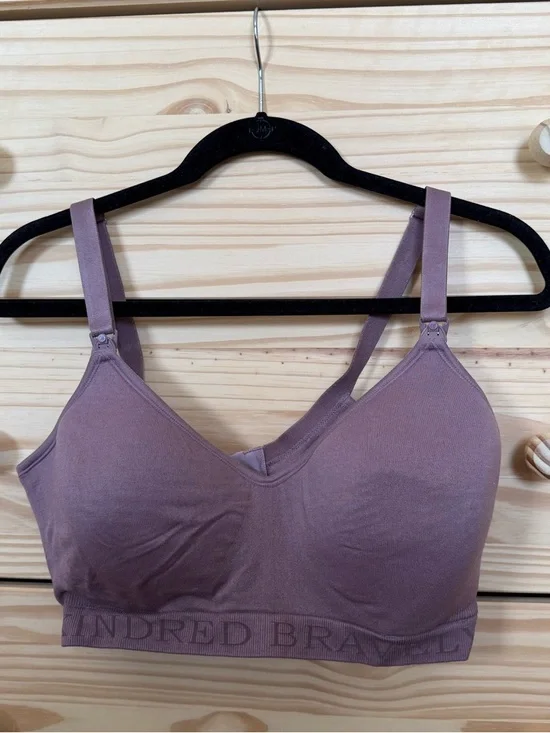 Kindred Bravely Mauve Wireless Nursing Bralette - Picture 1 of 4